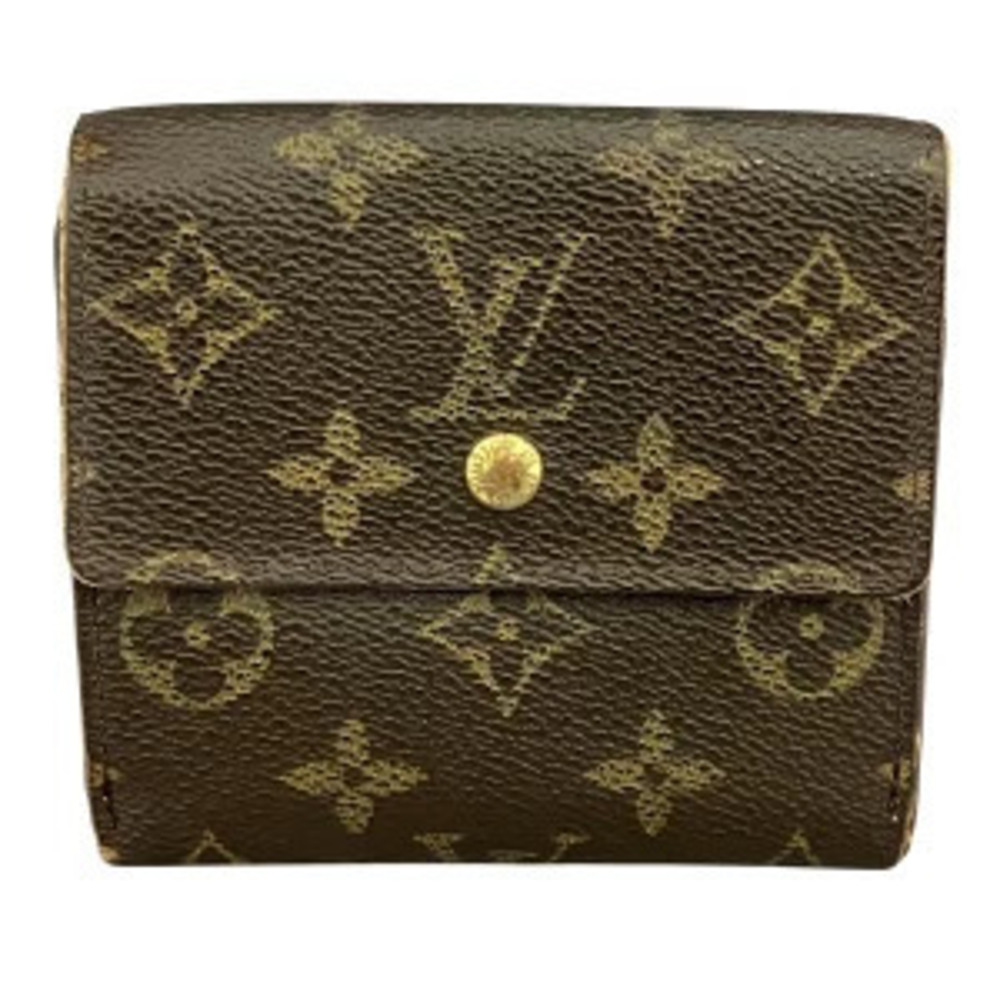 Louis Vuitton Monogram Portemonnaie Billet Carte Credit Tri fold Wallet